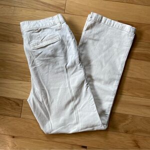 Faherty Khaki Chino Pants Womens 29 Reg Cotton High Rise Straight Leg Trousers